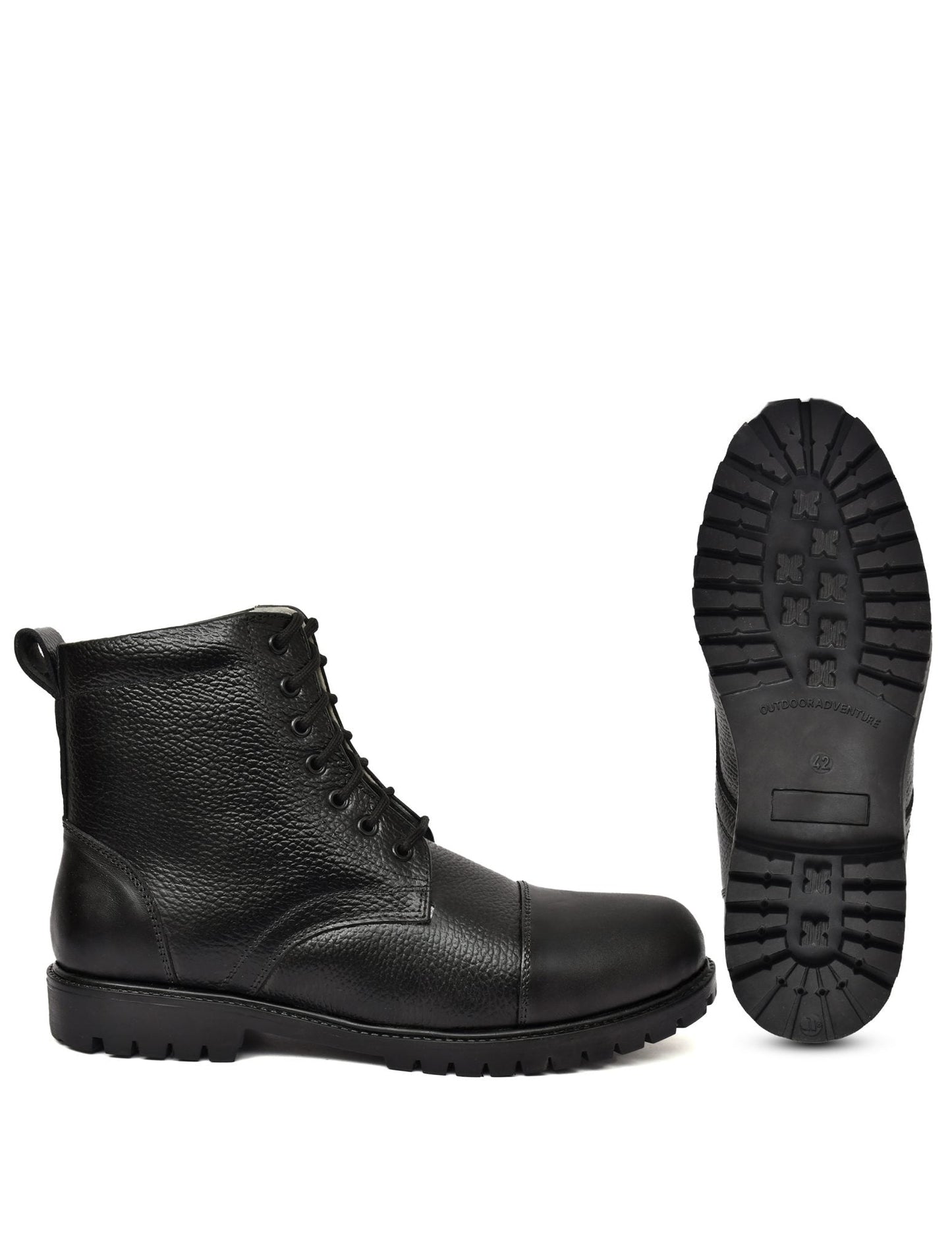 Safety Shoes : Industrial Safety Boots Steel Toe & Memory foam footpad.