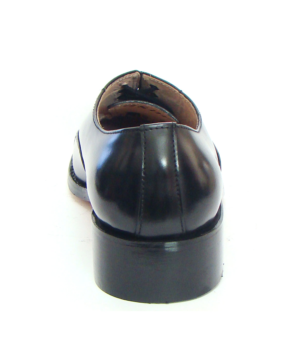 Goodyear Welted Oxford Shoes : Black leather with Memory foam footpad.