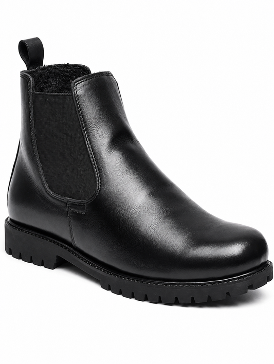 Cold Room Insulated leather Thermal Boots by ASM. T20-Black