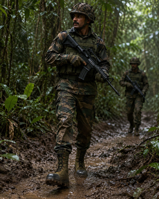 Jungle Combat Boots: 11 Inches Waterproof Military/Army Jungle Boots