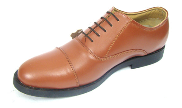 Police Oxford Shoes : Genuine leather Police Uniform shoes with Memory foam footpad. Article-106PO