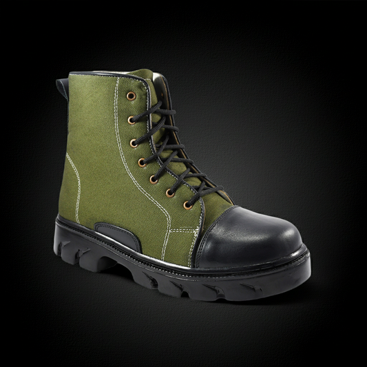 Jungle Boots : 8 Inches Military / Army Combat Jungle Boots. - Agra Shoe Mart