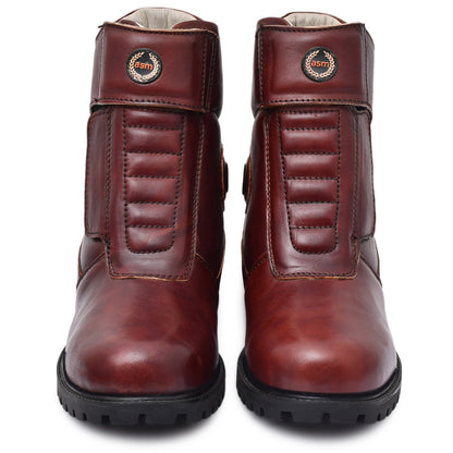 Cold Room Insulated Brown leather Thermal Boots by ASM. T702ME-Brown