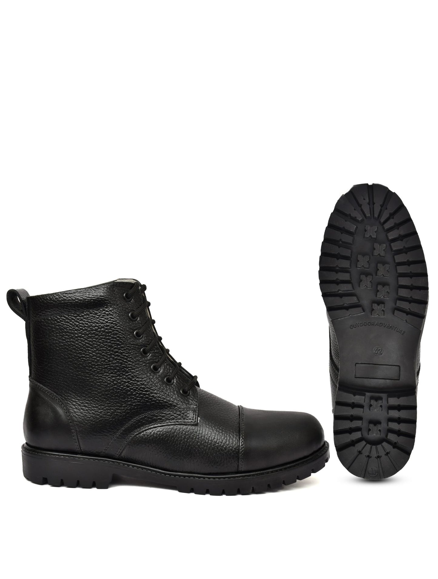 Safety Shoes : Industrial Safety Boots Steel Toe & Memory foam footpad.