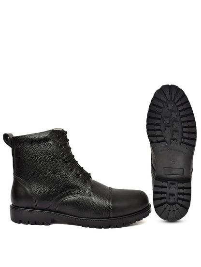 Safety Shoes : Industrial Safety Boots Steel Toe & Memory foam footpad.