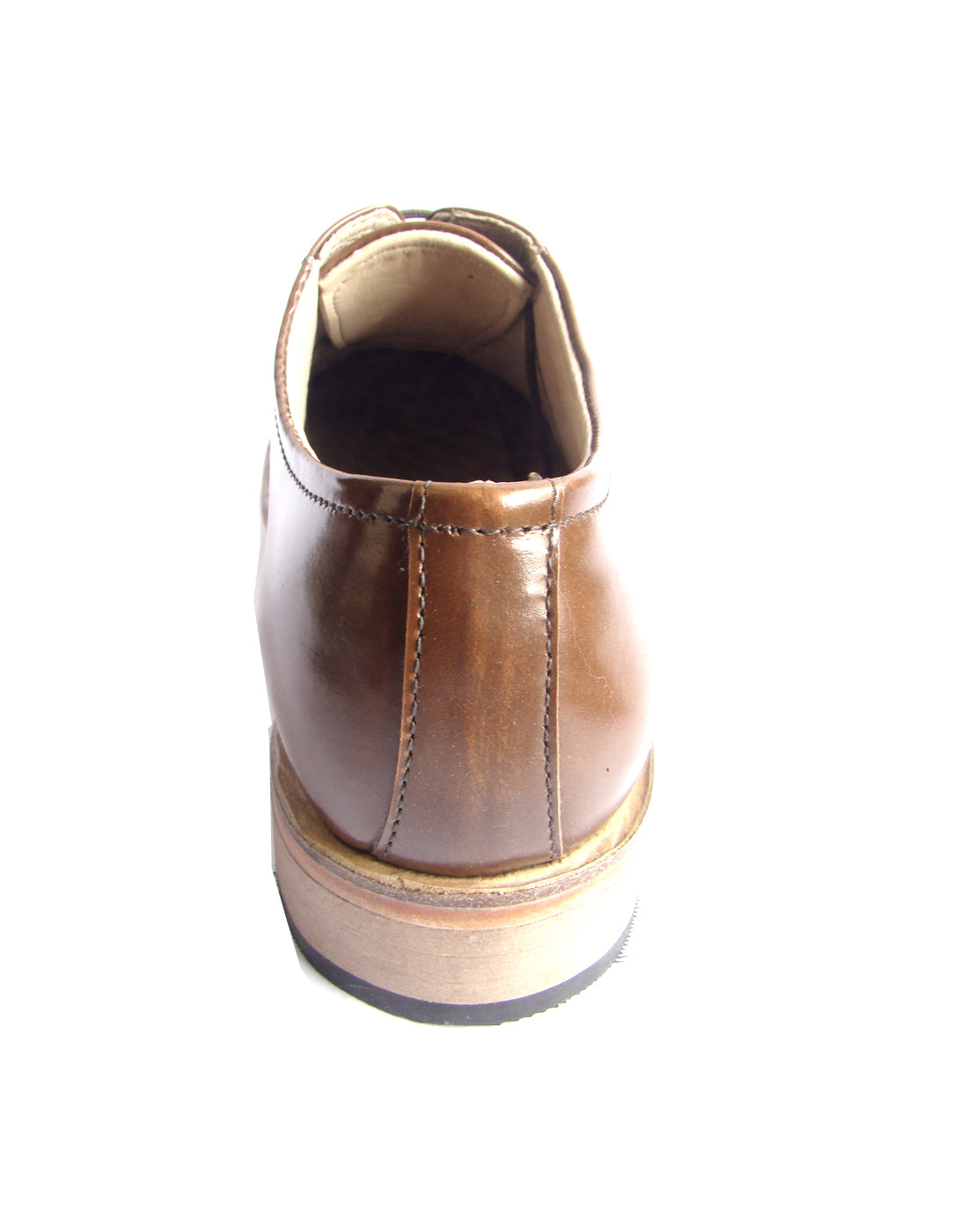 Goodyear Welted Oxford Shoes :  Pine leather with Memory foam footpad.
