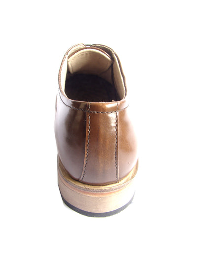 Goodyear Welted Oxford Shoes :  Pine leather with Memory foam footpad.