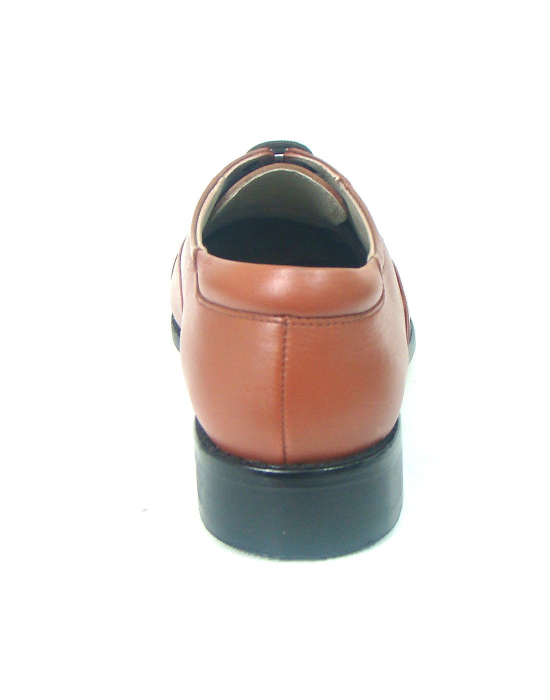 Scarpe Oxford Police in pelle cuoio con plantare in memory foam