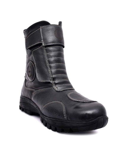 Cold Room Insulated Black leather Thermal Boots by ASM. T710-Black
