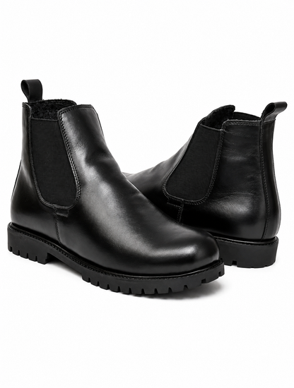 Cold Room Insulated leather Thermal Boots by ASM. T20-Black