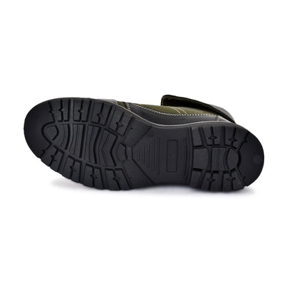 Biker Boots : 6 & 9 Inches Foldable Leather with heavy duty Rubber sole.