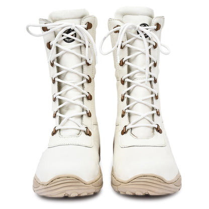 Cold Room Insulated White leather Thermal Boots by ASM. T704-White