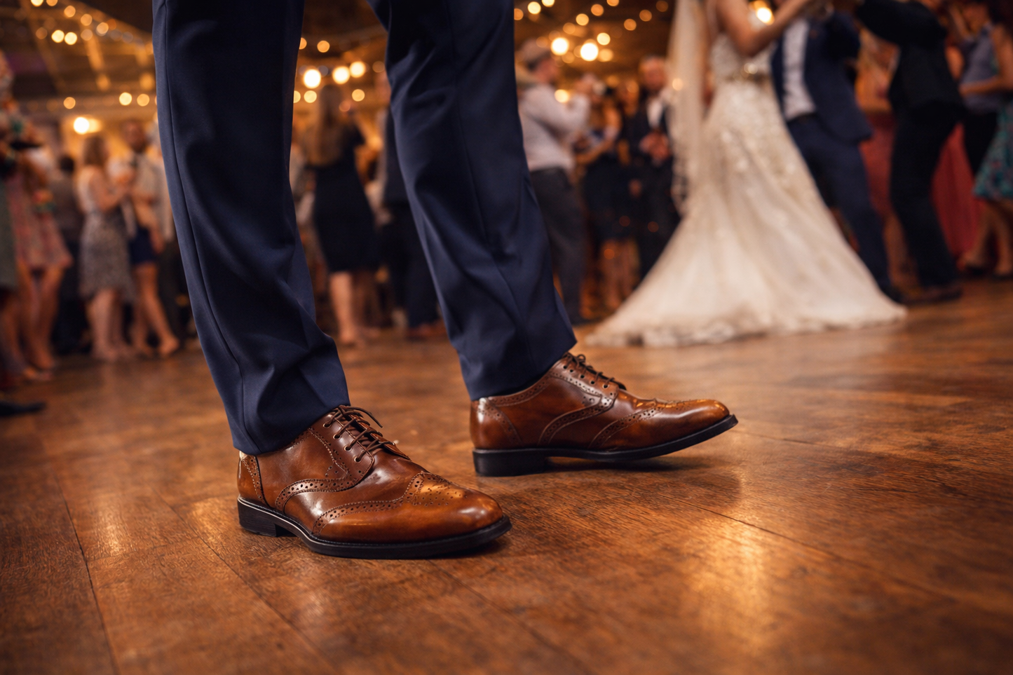 Elevator shoes : 3″ inches hidden height increasing Tan leather brogue shoes. - Agra Shoe Mart