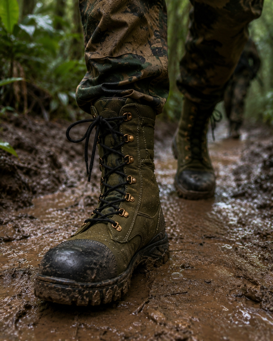 Jungle Combat Boots: 11 Inches Waterproof Military/Army Jungle Boots
