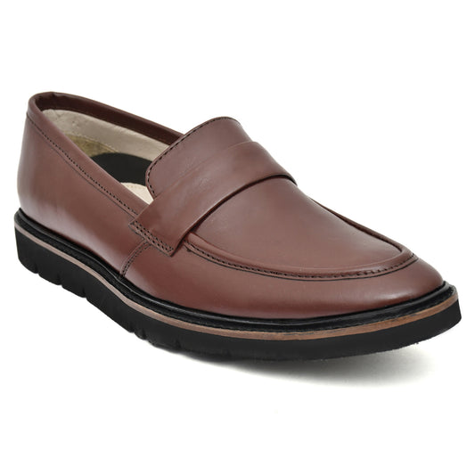 Penny loafers :  Wine leather Penny loafer Memory foam footpad. Article : 107PE-Wine