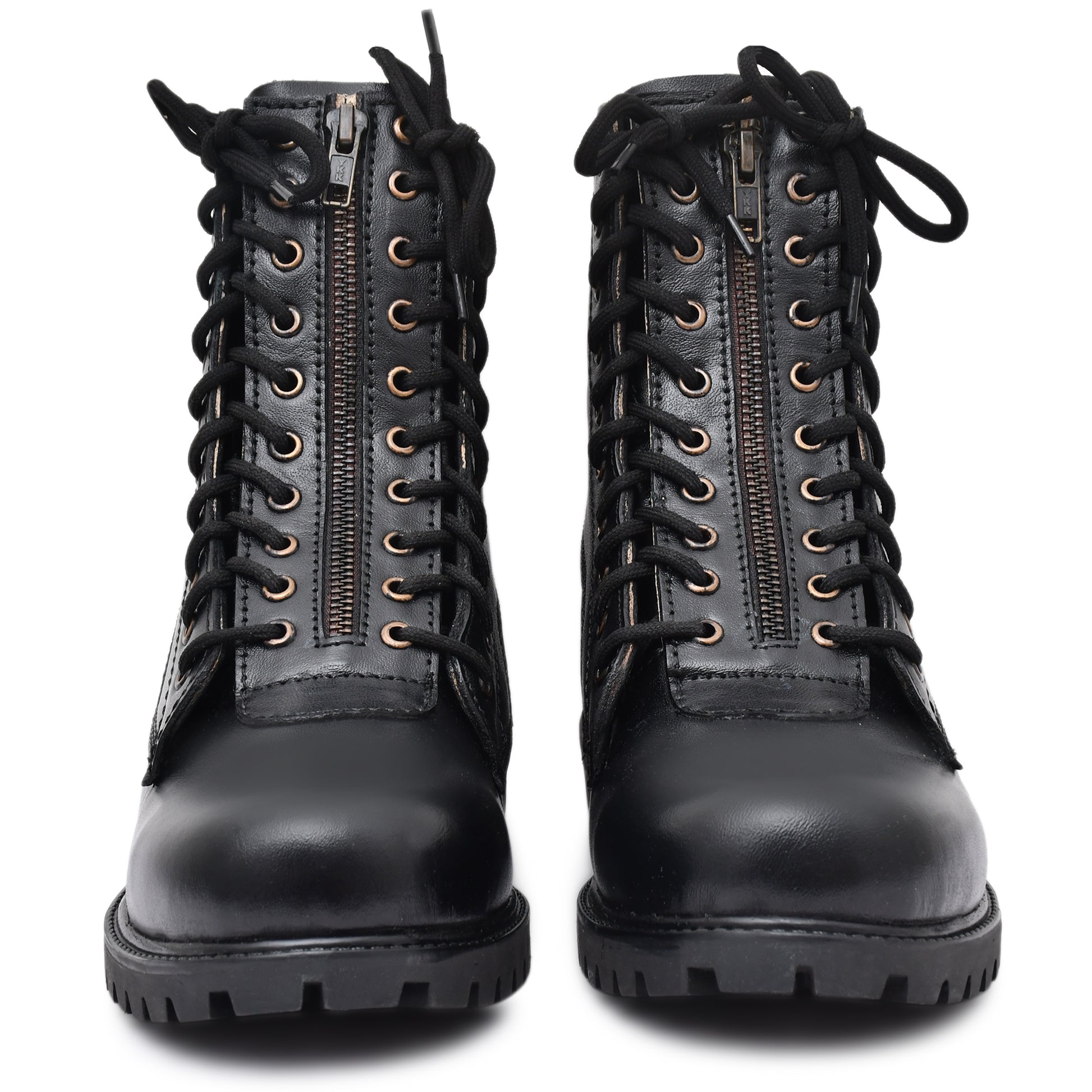 Pilots Boots : Black leather boots for Pilots with Memory foam footpad. Article : 610BE