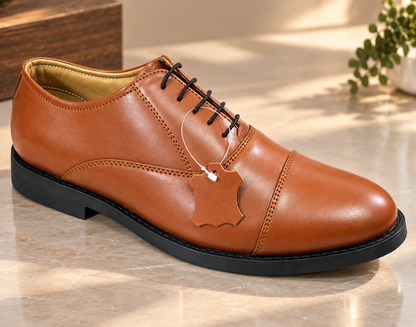 Police Oxford Shoes : Genuine leather Police Oxford Shoes with Memory foam footpad. 
