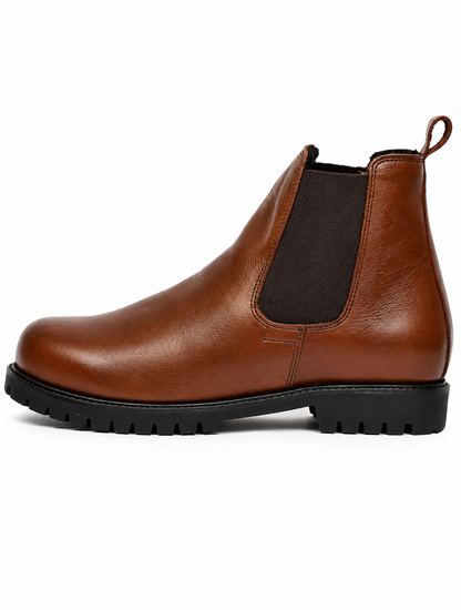 Cold Room Insulated leather Thermal Boots by ASM. T2-Brown