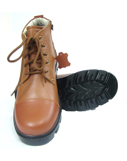 Police DMS Boot : Genuine leather Police Uniform boots with Brass side chain & Memory foam footpad.  Article-601P