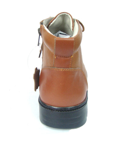 Police DMS Boot : Genuine leather Police Uniform boots with Brass side chain & Memory foam footpad.  Article-601P
