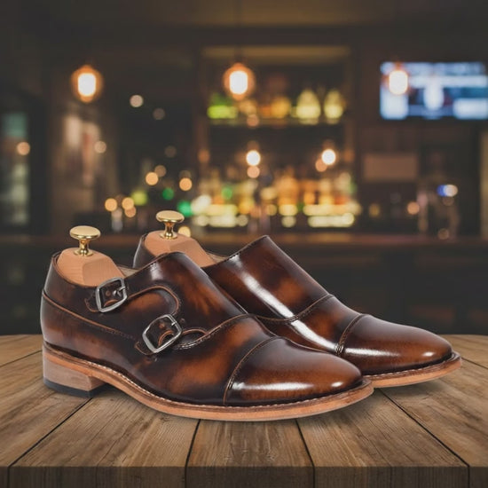Goodyear_Welted_Monk_Strap_Shoes_by_ASM_Tan_Brush_off_leather_with_Memory_foam_footpad..