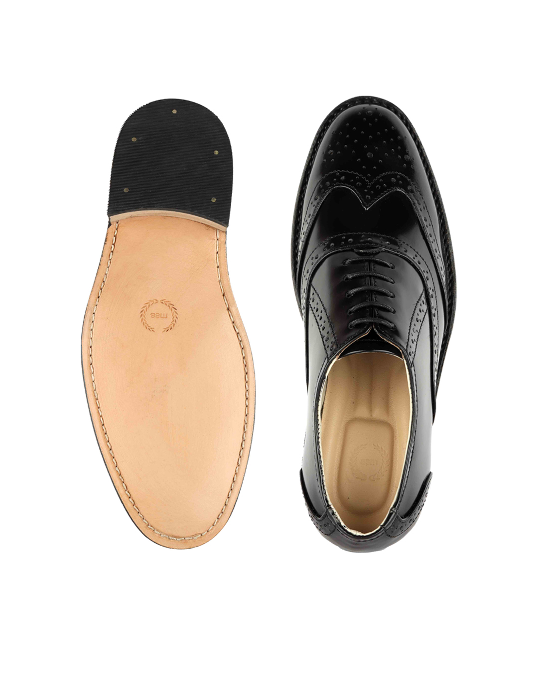 ASM Handmade Goodyear Welted Brogues Shoes. Size Available UK/India 4 to 15  Article : H101 | Agra Shoe Mart