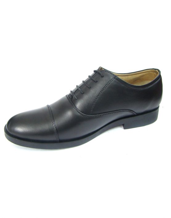 ASM Pure Leather Formal Black Oxford Shoes. Size Available 5 to 15 UK ...
