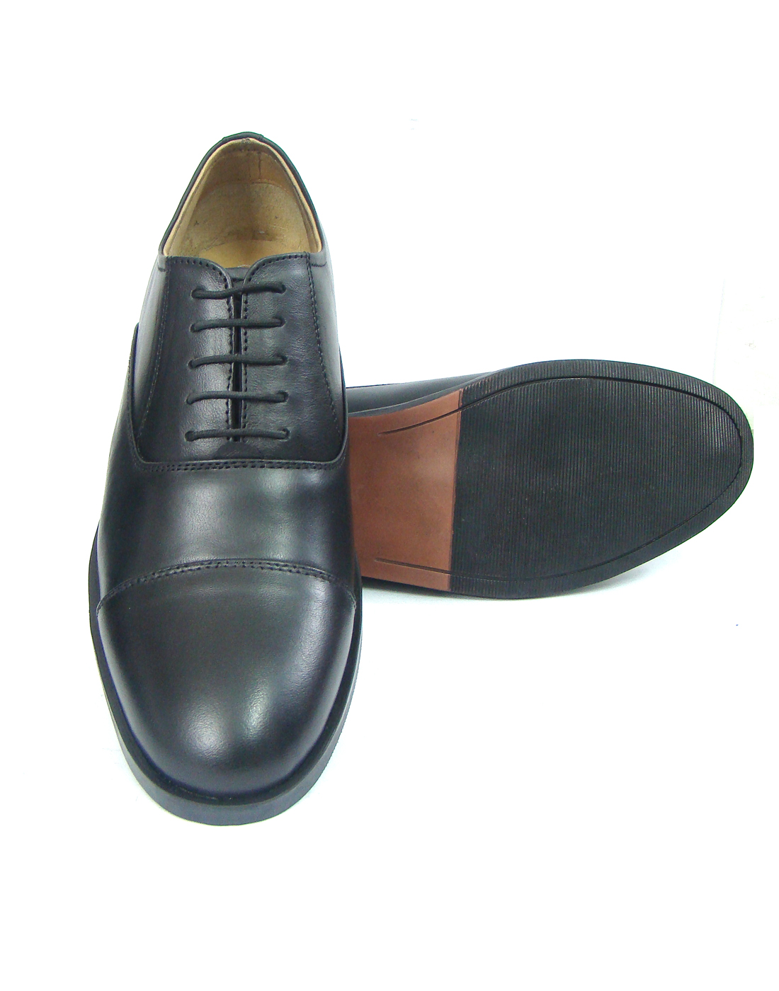 ASM Pure Leather Formal Black Oxford Shoes. Size Available 5 to 15 UK/India  – Article : 110 | Agra Shoe Mart