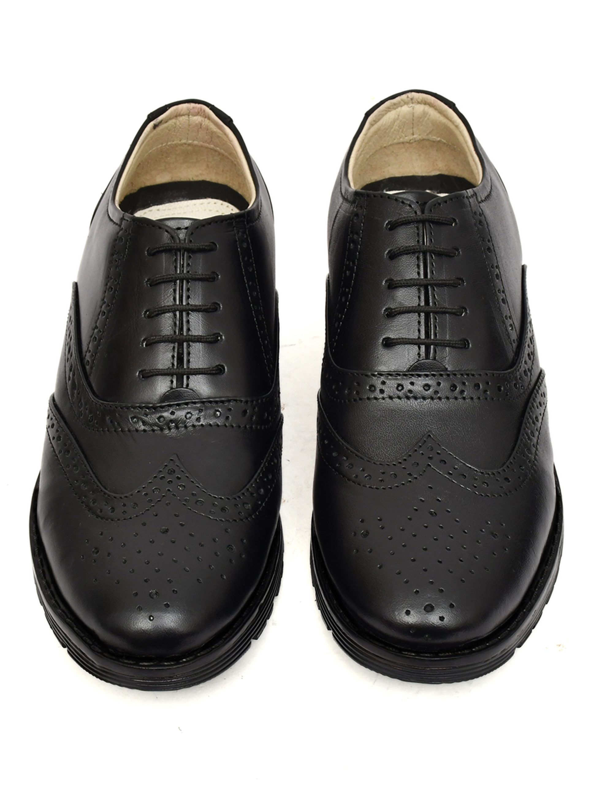 Men Genuine Leather Lace-Up Formal Brogue Shoes by asm.