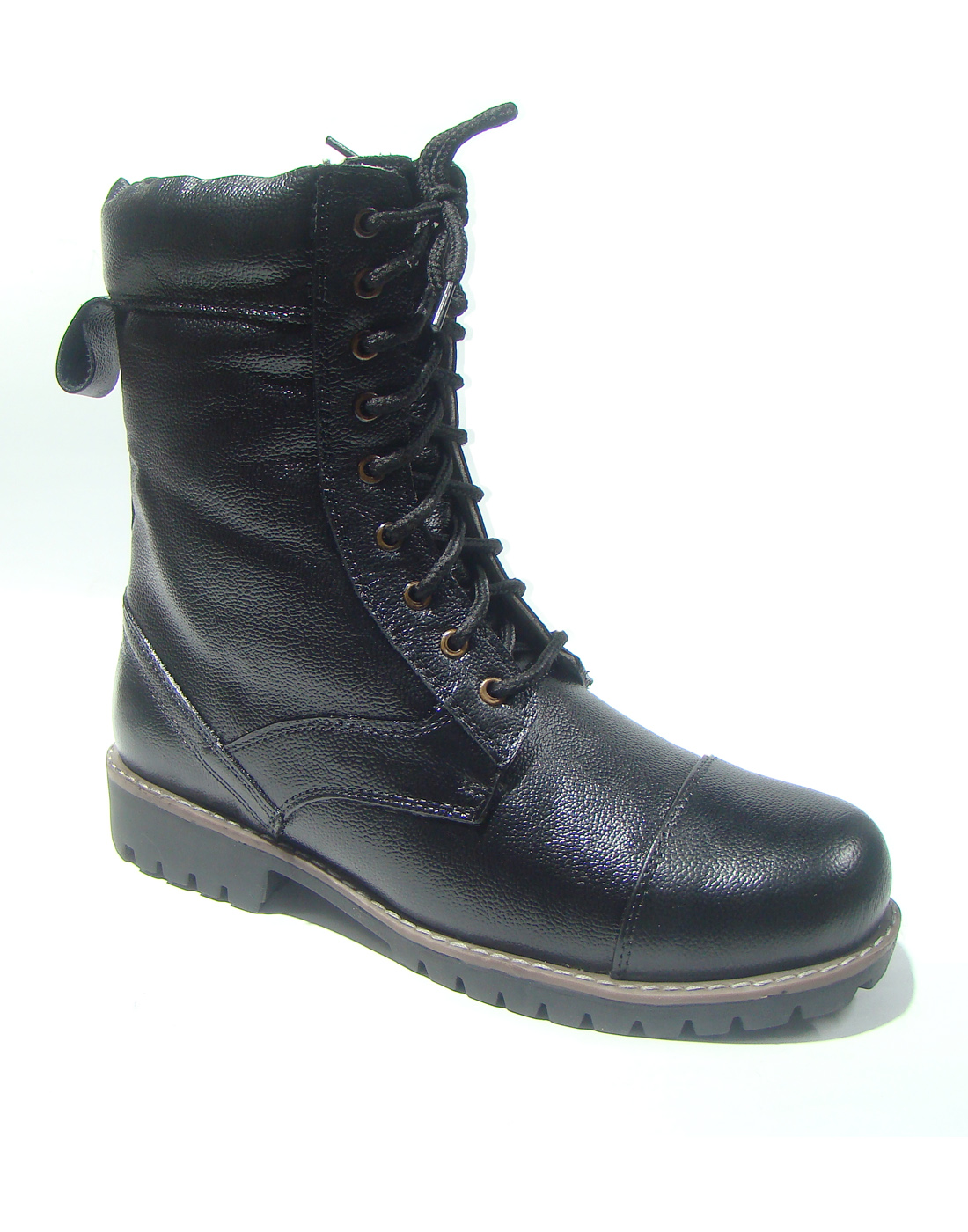 Full Leather Long Boots with High Performance Rubber Sole.