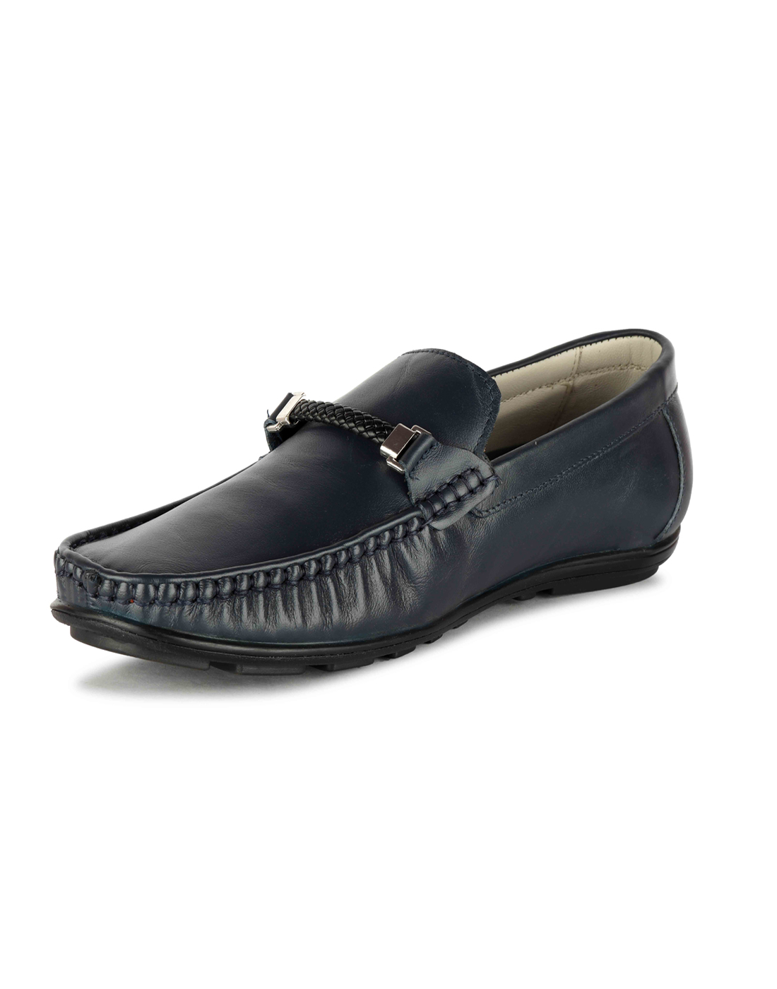 Blue Loafers - Buy Blue Pure Leather Loafers @ Rs.1800 Only | Agra Shoe ...