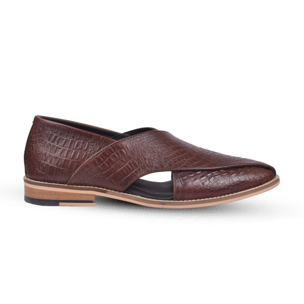 Mezlan Prague Double monk Strap crocodile Dark Brown | PelleLine.com