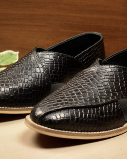 Peshawari : Alligator Black Leather By ASM