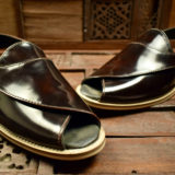 Peshawari-Tan Brushoff Calf Leather