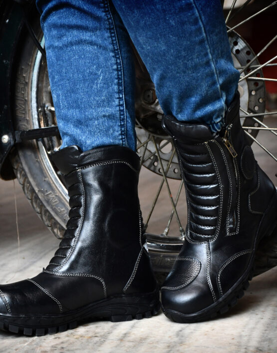 Biker Boots with Steel Toe : waterproof leather boots by asm