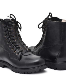 Pilots Boots : Pure Leather Flying Shoes for Pilots with zip for Men & Women with TPR