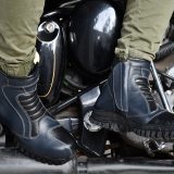 Biker Boots : Pure blue leather boots by ASM