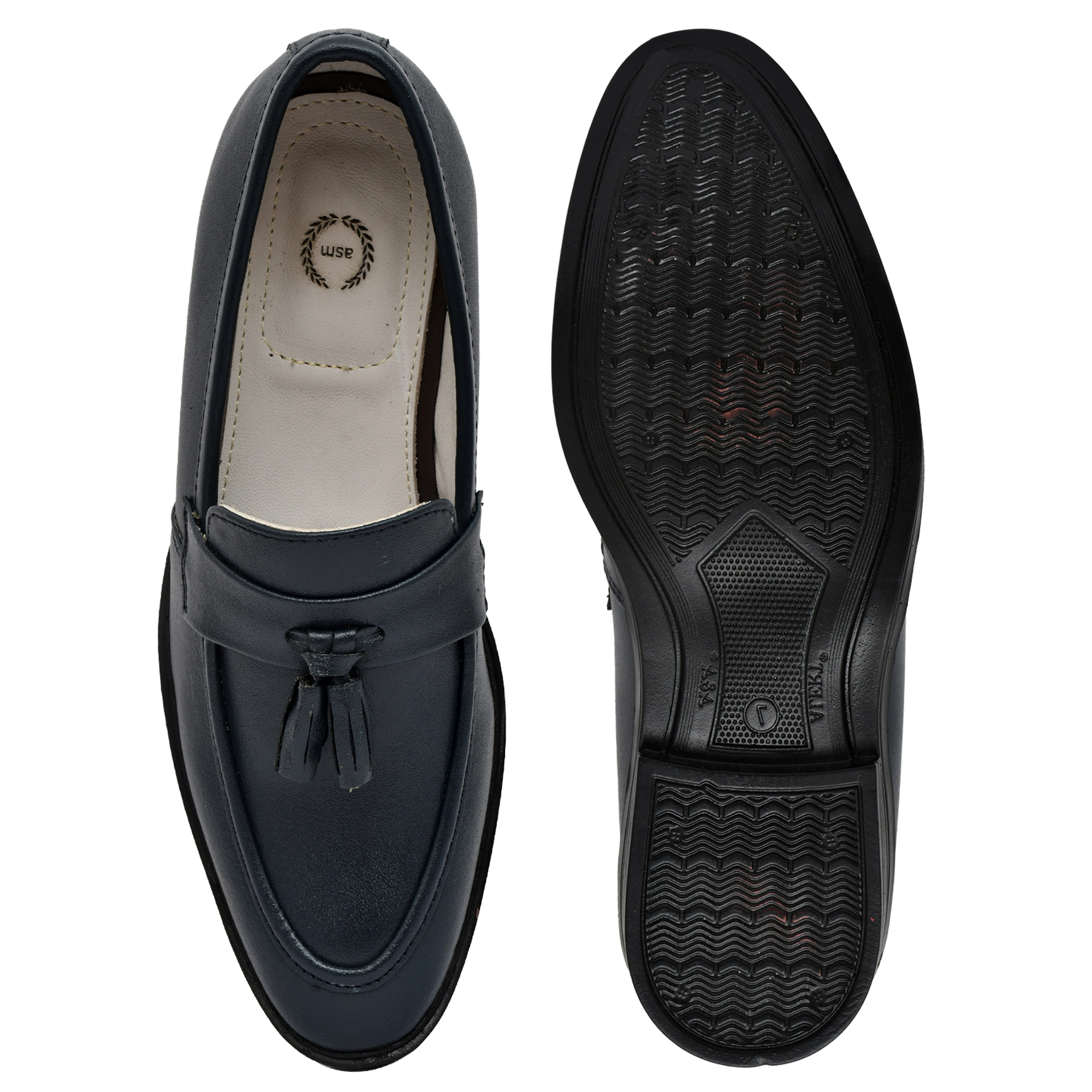 Pure Leather Blue Penny Loafers. Size Available 5 to 11 UK/India – Article : 107 T-Blue - Image 6