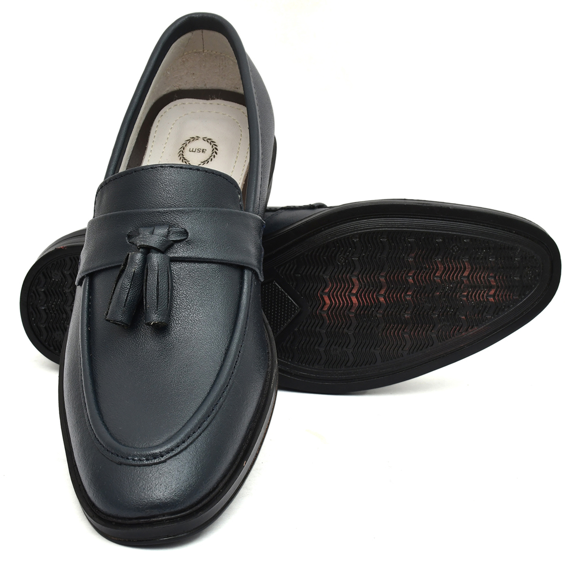 Pure Leather Blue Penny Loafers. Size Available 5 to 11 UK/India – Article : 107 T-Blue - Image 5