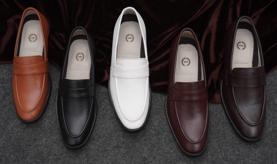 Pure Leather Penny Loafers