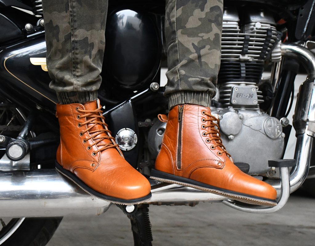 Stylish sales biker boots