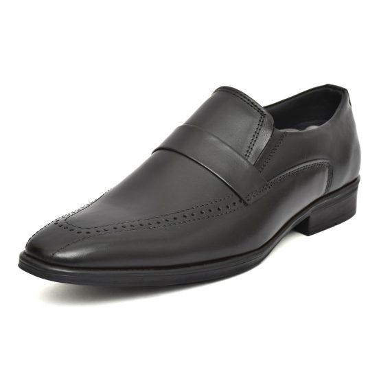 leather penny loafers for Men with Memory foam footpad by asm.