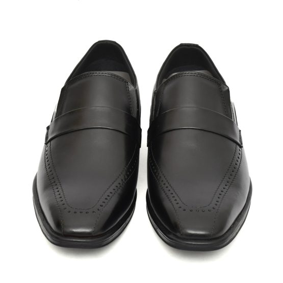 leather penny loafers for Men with Memory foam footpad by asm.