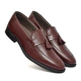 Leather Penny loafers with Tassel for Men with Memory foam footpad.