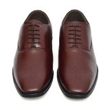 Leather Derby Shoes for men with Memory foam footpad.