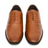 Leather Derby Shoes for men with Memory foam footpad.