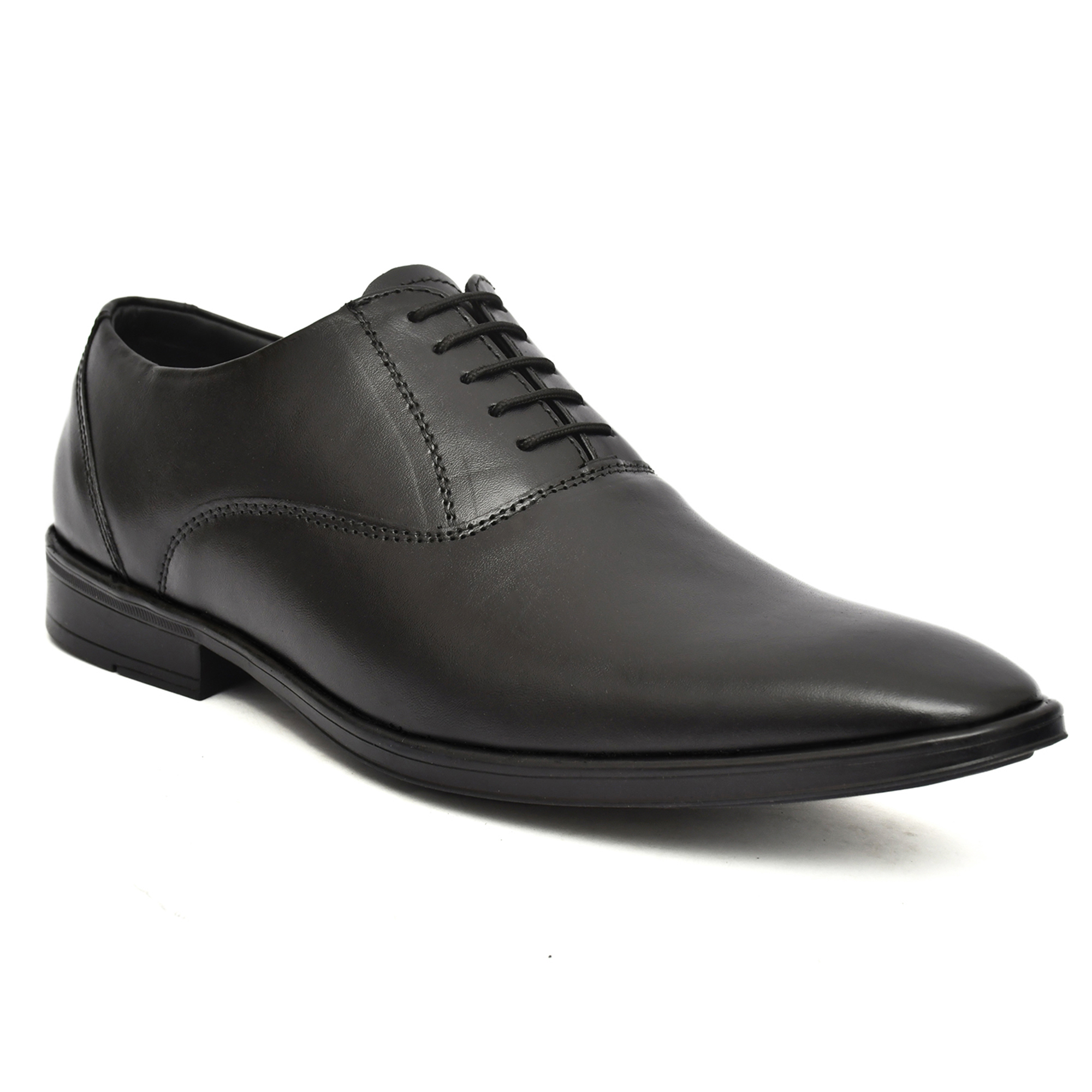 ASM Black leather derby shoes with memory foam footpad ASM Black leather derby shoes with memory foam footpad