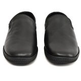 Flexible Shoes - Men's leather Moccasins & loafers, Men's Casual Shoes. Softy leather Upper, Softy leather Lining with Memory foam footpad. Ultra Flexible Sole. Article : Flexi01-Black