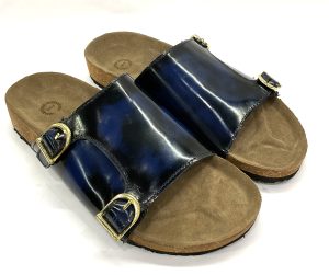 leather cork sandals by asm