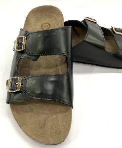 leather cork sandals by asm